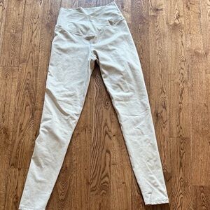 Offline by Aerie Cream High-Waisted Leggings